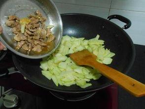 炒佛手瓜和面吃