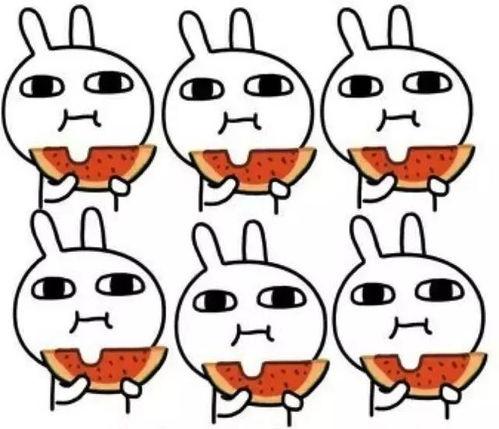 吃瓜的脸怎么画,捕捉趣味瞬间